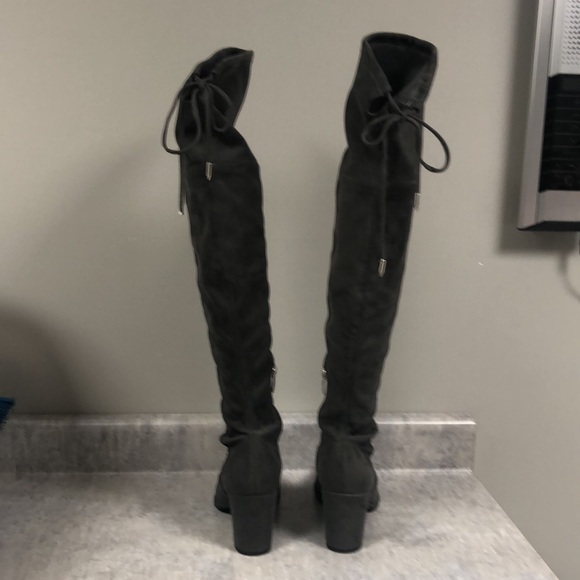 Marc fisher suede high above knees boots - Picture 3 of 6